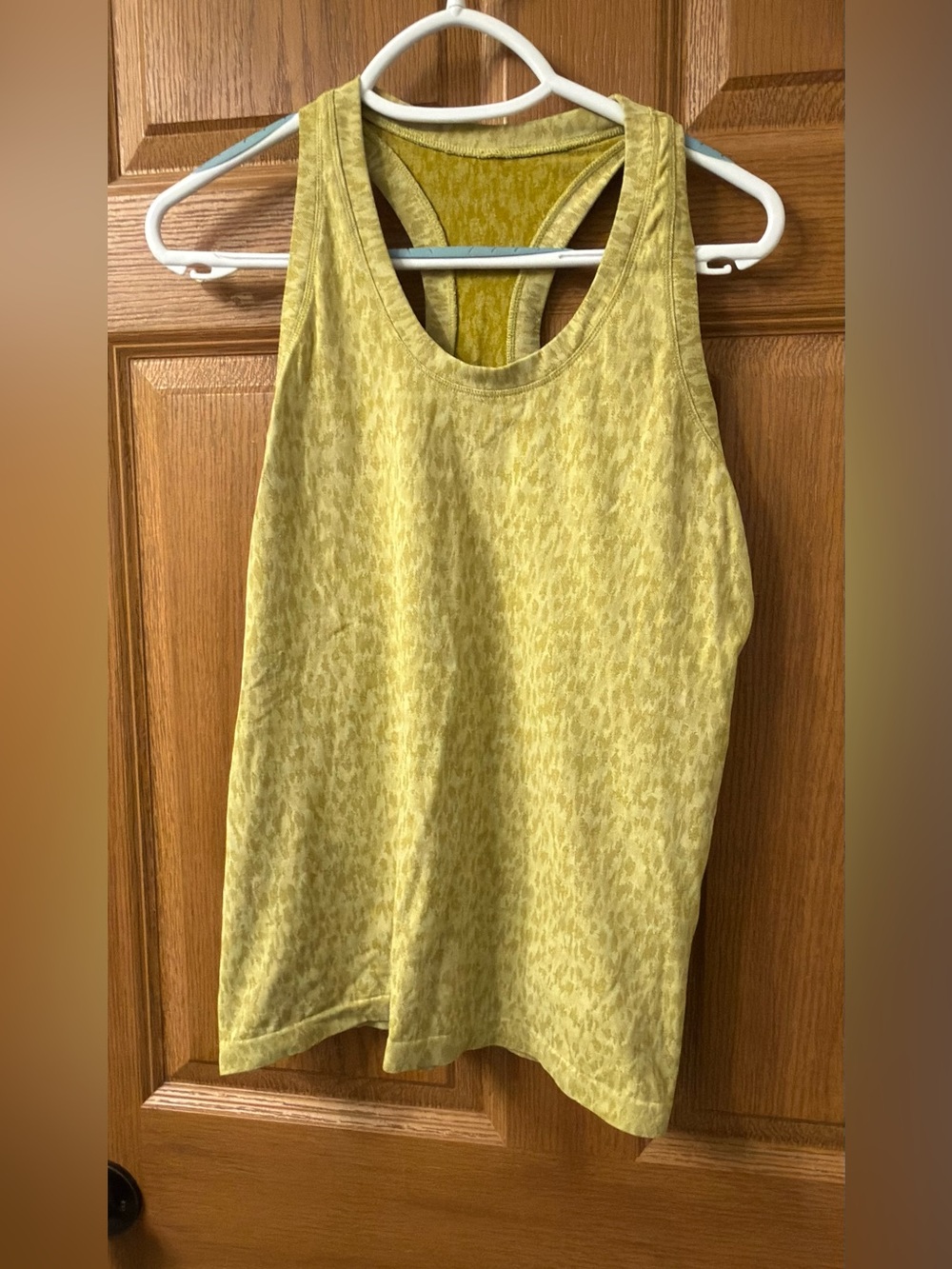 Women’s Yellow Racerback Tank Top